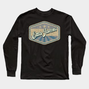vintage Etta James Long Sleeve T-Shirt